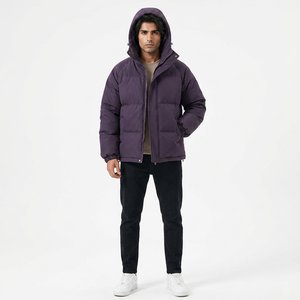 Vestes matelassées unisexes en toile de couleur unie, style automne-hiver, nouveau modèle, respirantes, séchage rapide, veste décontractée FINER THREADS - Product Image 1