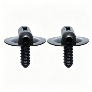 Tornillo autorroscante hexagonal de una ranura con brida de plástico WHT000155 para reemplazo y reparación de la cubierta del filtro de aire del coche - Product Image 1