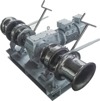 Ancre de bateau en acier de petite taille CN;HUN avec système de direction semi-hydraulique, type de moteur pour la direction et la navigation des bateaux
