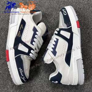 Chaussures de sport de haute qualité pour hommes, chaussures de basket-ball en cuir véritable, design luxueux pour hommes et femmes, chaussures de basket-ball, chaussures de tennis - Product Image 2
