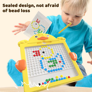 Zhorya pena dan manik anak, papan gambar bentuk bebek lucu untuk balita 3 4 5 6 - Product Image 3