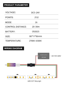 Popular DC5-24V Music Sync Sound Full Touch Control Voice <strong>Bluetooth</strong> App RGB RGBW Dream Horse Race Strip Light - Product Image 4