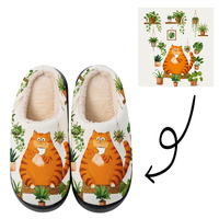 Pantoufles d'intérieur et d'extérieur personnalisables ODM/OEM, chaudes, en peluche, confortables, légères et antidérapantes pour la maison et le quotidien