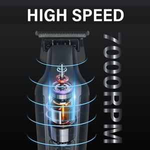 Kit de <span class=keywords><strong>coupe</strong></span> de cheveux sans fil, chargeur USB, outils de coiffure professionnels, <span class=keywords><strong>tondeuse</strong></span> à cheveux 7000 tr/min, vente en gros - Product Image 6