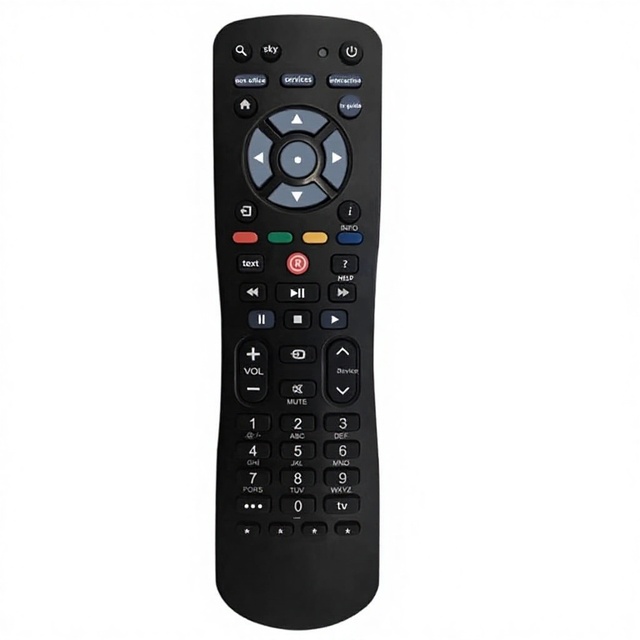 SKY Multifunction Smart TV Remote Control with 8-12m Range Compatible with SKY Multifunction Remote