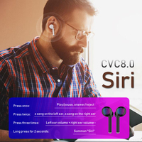 Mini auriculares deportivos estéreo tws 5,0 con Bluetooth, auriculares inalámbricos con micrófono y estuche de carga