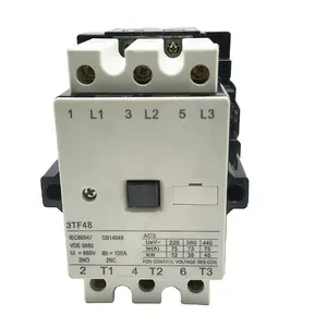 Contactor de CA Siemens serie 3TF48/22E 2NO + 2NC 220V50/60HZ 75a, productos auxiliares laterales de alta calidad