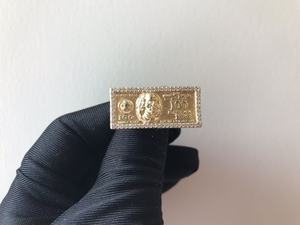 Custom Finger <strong>Ring</strong> with 100 Benjamin Hundred Dollar Bill Design Unique Money <strong>Ring</strong> for <strong>Kids</strong> Men and Women - Product Image 4