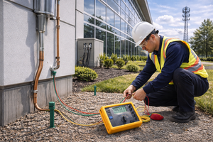 ชุดทดสอบกราวด์ดินรุ่นดั้งเดิม 1623-2 พร้อมแคลมป์และเสา 4 วิธีวัดความต้านทานกราวด์ พร้อมระบบจัดเก็บข้อมูลผ่าน USB - Product Image 4