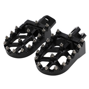 แป้นเหยียบรถมอเตอร์ไซค์ Z125 แบบปรับแต่งได้  แผ่นวางเท้ากันลื่น ทำจากอลูมิเนียมอัลลอย - Product Image 5