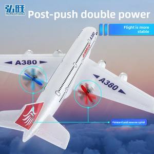 <span class=keywords><strong>Avión</strong></span> RC A380, Planeador con Control Remoto 2.4G, Modelo <span class=keywords><strong>de</strong></span> <span class=keywords><strong>Avión</strong></span> <span class=keywords><strong>de</strong></span> <span class=keywords><strong>Pasajeros</strong></span>, Juguete Infantil para Exteriores, <span class=keywords><strong>Avión</strong></span> RC <span class=keywords><strong>de</strong></span> Ala Fija <span class=keywords><strong>de</strong></span> Plástico, Baterías, 100m - Product Image 5