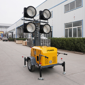 New Portable <b>Generator</b> With Flood Tower 7m <b>Mobile</b> Light Towers FZMTC--1000B FEATURES Equipped With Imported Powe - Product Image 2