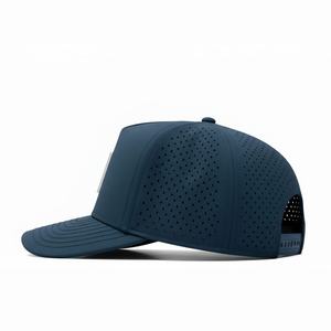 Gorra de Béisbol/Golf Impermeable de Alto Rendimiento, Personalizada OEM, 5 Paneles, Corte Láser, Parche de Goma, Cierre a Presión, Gorra Deportiva para Exteriores - Product Image 3