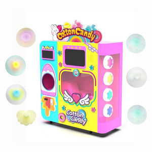 4 sabores de frutas máquina de algodón de azúcar para la venta máquina expendedora de dulces máquina de hilo de hadas de negocios algodón de azúcar - Product Image 4