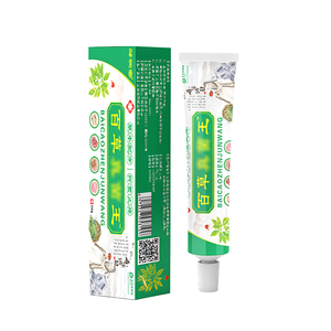 Crema Herbal Zourunan para Eczema, Psoriasis y Dermatitis, Ungüento Natural Chino Antibacteriano para el Cuidado de la Piel, 20g, OEM, ODM - Product Image 1