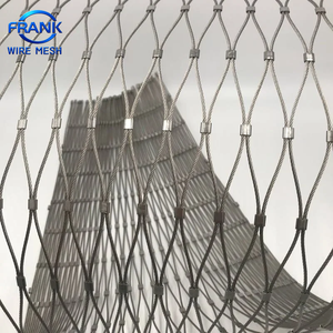 Maille de câble en acier inoxydable 304 316 Weaving Skyline pour la décoration de murs rideaux de monuments urbains - Product Image 5