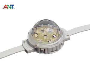 Pared de construcción al aire libre DMX512 RGB <span class=keywords><strong>pixel</strong></span>, luces led de punto de 50mm para club nocturno - Product Image 5