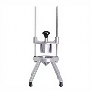 Presse manuelle en acier inoxydable pour pommes de terre, fruits, pommes, orange, trancheuse à citron - Product Image 1