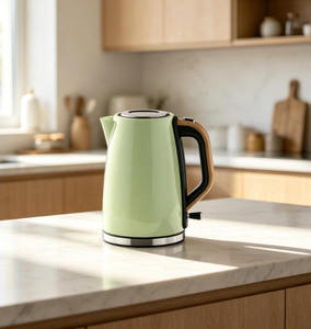 Hot Water <b>Maker</b> Electric Kettle Stainless Steel 2200W Rapid Heat 1.7L Water Boiler for <b>Tea</b> Coffee Home Kitchen Appliance - Product Image 2