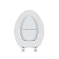 Siège de toilette 920A1 19'' PP en forme de V à fermeture rapide
