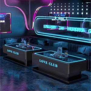 आधुनिक वाटरप्रूफ नाइट क्लब की अगुवाई वाली बार टेबल हाई टॉप मॉडुलर कॉकटेल फर्नीचर होम बार टेबल हाई टॉप मॉडुलर कॉकटेल फर्नीचर - Product Image 6