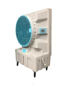 RTFANS 1.1kw 23000CMH water cool Movable for factory and warehouse industrial floor standing evaporative air coolers