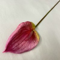 Blumen künstliche Hochzeit Seide heiß rosa Rose Fushia Blumenarrangement Lilie Fuchsia künstliche lose Blumen