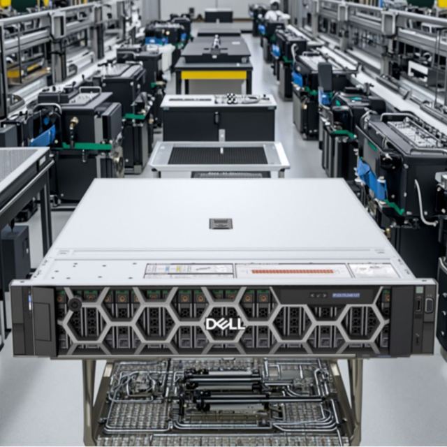Best-selling Dell EMC PowerEdge R7615 2U Virtualization/Data Analysis/Storage Rack Mount Server With 2.5"/3.5" Chassis
