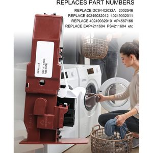 Loquet de porte de lave-linge électrique DC64-02032A 110-120 V, pièce de rechange pour lave-linge Samsung Kenmore - Product Image 4