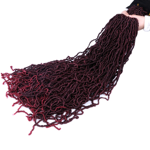 เครื่องต่อผมสังเคราะห์แบบลอนสำหรับ Nu locs ผมหยิกยาว36นิ้ว - Product Image 3