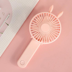 Dessin animé lapin cerf tenue pliant ventilateur Portatif Ventilateur Veilleuse Debout USB De Charge Pour <span class=keywords><strong>Jouet</strong></span> En Plein Air Activités Merchant - Product Image 6