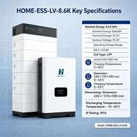 Système de stockage d'énergie BESS LiFePO4 haute tension 418 kWh pour usage commercial et industriel, IP65, empilable, pour l'égalisation des pics de consommation et la sauvegarde d'énergie solaire