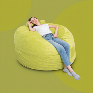 Welcome Gifts <strong>Faux</strong> <strong>Fur</strong> Cotton Portable Fashion Bean Bag Chair Giant Fabric Furniture 7ft Indoor Large <strong>Beanbag</strong> - Product Image 5