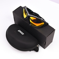 Étui à lunettes de sport UTO haut de gamme semi-rigide pour vélo avec support, emballage et protection personnalisés pour plusieurs paires de lunettes
