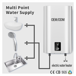 Pemanas Air Listrik Portabel Mini Tangki Batang Pancuran Geyser Elektrik 50l atau 50 Galon Pemanas Air Listrik Celup - Product Image 3