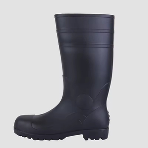 <strong>Wellington</strong> <strong>Boots</strong> With Safety Steel Toe Rain <strong>Boots</strong> Industrial Mining Farming Use Labor Protection Water Shoes - Product Image 4
