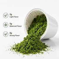 Capsules de Matcha à la Fraise Compatibles avec les Machines K-Cup 2-8g Saveur Fruitée Dissolution Rapide Marque Privée OEM Direct Usine