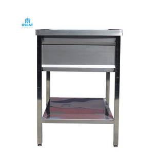 OSCAT EURPET Equipo Veterinario Práctico Mesa de Examen Veterinario Mesa de Examen de Acero Inoxidable Escala de Peso - Product Image 1