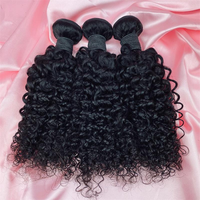 Extensions de cheveux Jerry Curl personnalisables |   Extensions de cheveux humains vierges Remy à 100 %, disponibles en plusieurs tailles et types de boucles