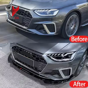 A4L Lèvre avant anti-collision de haute qualité pour <span class=keywords><strong>Audi</strong></span> <span class=keywords><strong>A4</strong></span> A4L B9 2020 2021 sous la plaque de protection lèvre avant aspect carbone <span class=keywords><strong>a4</strong></span> lèvre avant - Product Image 3