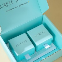 Ensemble d'emballages haut de gamme A1 FSC pour bijoux – Boîte d'expédition pour bagues, boucles d'oreilles, bracelets, colliers – Emballage tiroir pour bijoux
