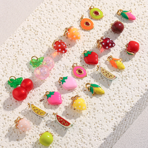 Ciondoli di gioielli di moda Dreamshow ciondoli di moda estiva ciondoli in resina acrilica smalto ciondoli per collana - Product Image 5