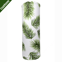 Cache-cou long sans couture en polaire pour l'hiver, imprimé floral personnalisé, élastique, unisexe, pour adultes et enfants, idéal pour la chasse, vente en gros