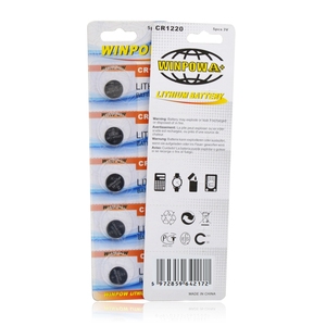 Pile bouton au lithium CR1220 3V <span class=keywords><strong>CR1020</strong></span> - Product Image 2