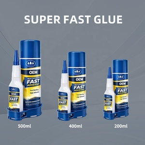 Super Fast Dry Glue MDF Activator Kit with Cyanoacrylate on Wood Acrylic Ethyl <strong>Sealant</strong> <strong>Spray</strong> Fast Drying Super Glue - Product Image 3