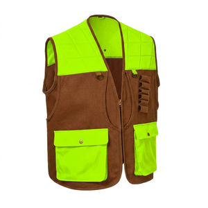 Gilet de sécurité haute visibilité de nouvelle conception, fabriqué au Pakistan, en polyester, avec poche en maille, unisexe, vêtements de travail, gilet de pêche - Product Image 1