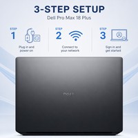Pour Pro Max 18 Plus Ordinateur portable professionnel 18 pouces Grand écran Haute performance Ordinateur portable Intel Core SSD Windows 11 Home 1080p