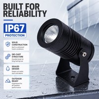 10W 12W COB LED Außen-Gartenstrahler Verstellbare Landschafts-Baumbeleuchtung für Wege, Höfe und Gebäude-Akzentbeleuchtung