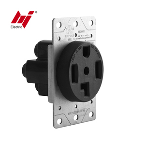 Flush Mount Receptacle NEMA 14-30R Ổ Cắm Điện 3 Cực 4 Dây Với Chứng Nhận <span class=keywords><strong>UL</strong></span> - Product Image 2