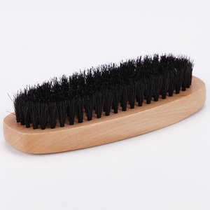 Oval Wooden <b>Beard</b> Brush Large Size Medium Hold Natural Look <b>Beard</b> <b>Care</b> Tool - Product Image 2